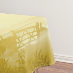 Toalha De Mesa Tablecloth Sunny Morning Fazenda País Russo Sunri