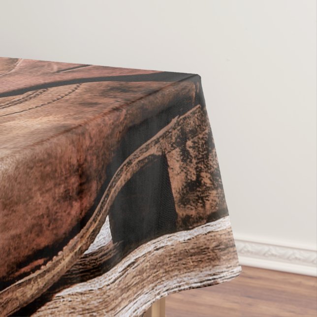 Toalha De Mesa Tableloth Bots country Rustic Western veste barn (Posição Original)