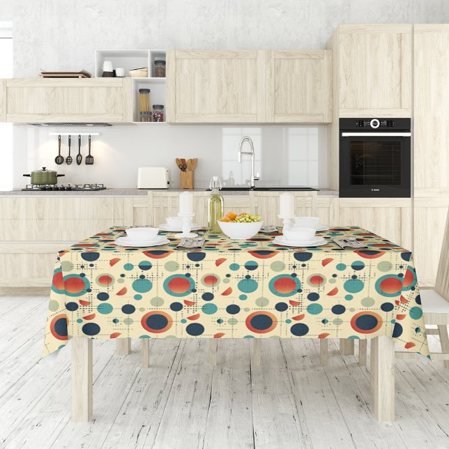 Toalha De Mesa Tablet Pontos e Pontos Retro (Criador carregado)