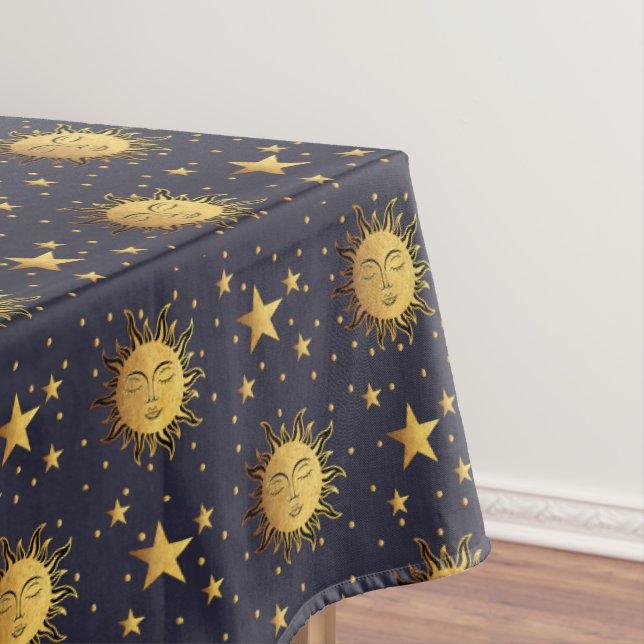 Toalha De Mesa Tablet Sun e Stars (Posição Original)