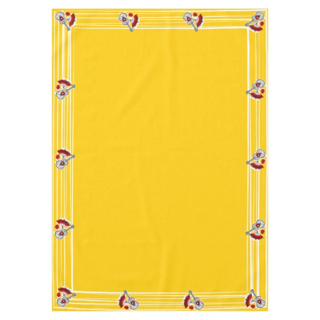 Toalha De Mesa Tablete 60x84 de Souvenirs em Espanha (Frente)