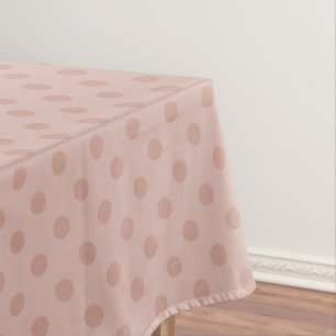 Toalha De Mesa Tablete bolinhas preguiçoso/rosa