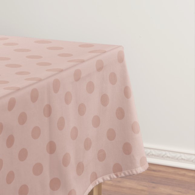 Toalha De Mesa Tablete bolinhas preguiçoso/rosa (Posição Original)
