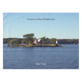 Toalha De Mesa Tablete de Farol da Ilha Crossover