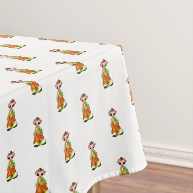 Toalha De Mesa Tablete de Palhaço Bonito (Posição Original)