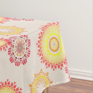 Toalha De Mesa Tablete dos Círculos de Queda