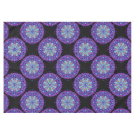 Toalha De Mesa Tablete, Inspiração Roxa Caleidoscópio Flor