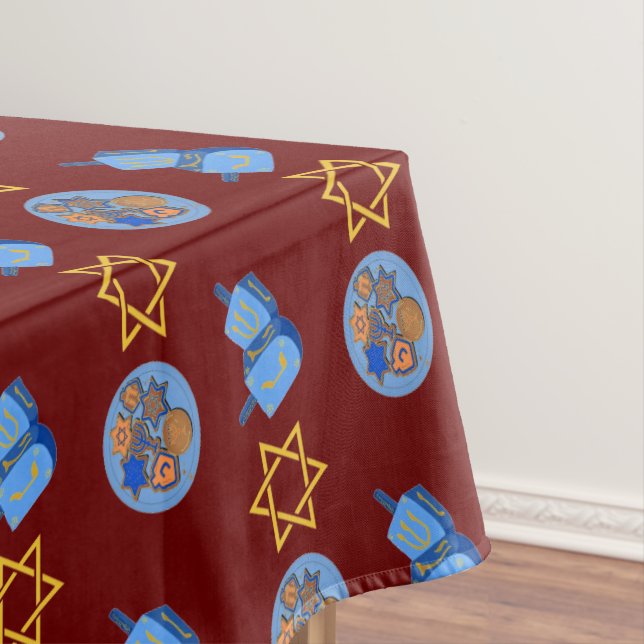 Toalha De Mesa Tabula de Mesa de Hanukkah Kid (Posição Original)
