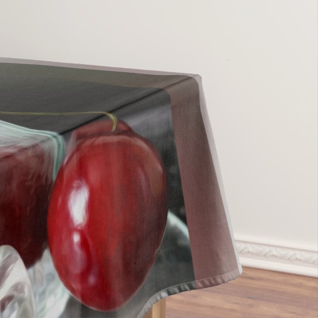 Toalha De Mesa Taça de cerejas (Posição Original)