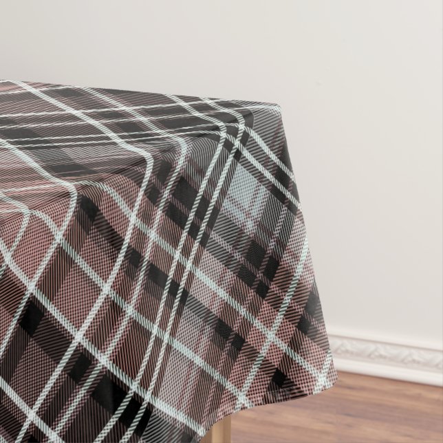 Toalha De Mesa Tartan Clássico da Xadrez (Posição Original)