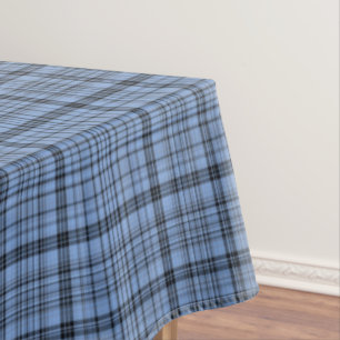 Toalha De Mesa Tartan do azul do Cornflower