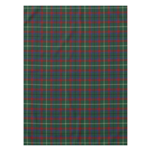 Toalha De Mesa Tartan do irlandês de Mayo do condado (Frente)