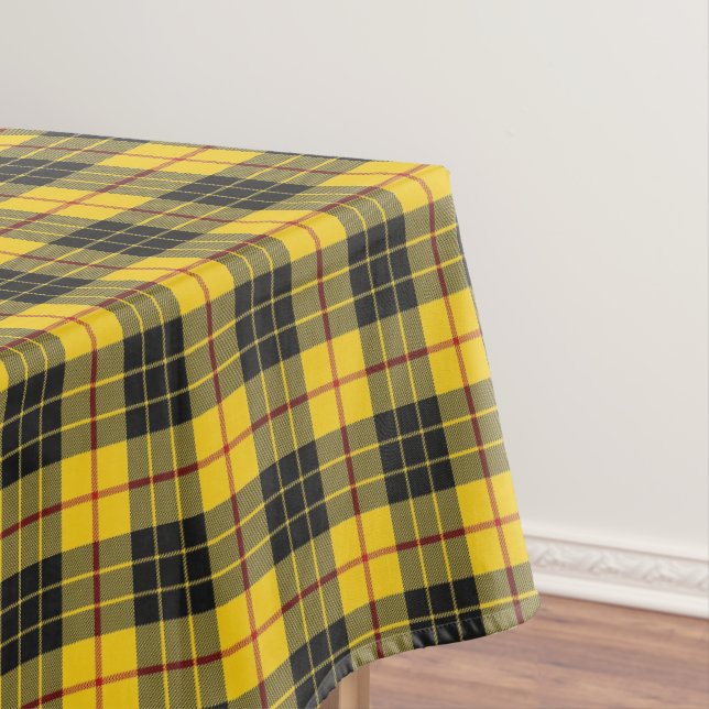 Toalha De Mesa Tartan escocês da celebração de MacLeod do clã (Posição Original)