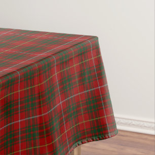Toalha De Mesa Tartan escocês de Bruce do clã