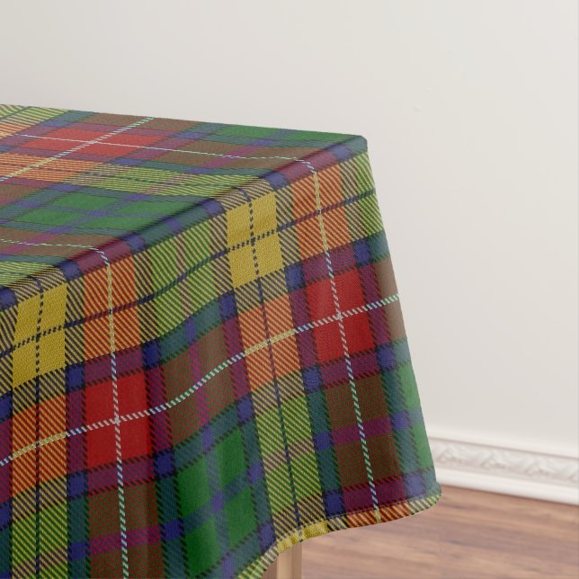 Toalha De Mesa Tartan escocês de Buchanan do clã (Posição Original)