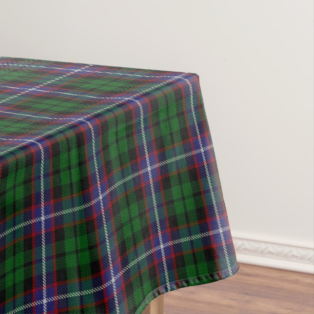 Toalha De Mesa Tartan escocês de Russell do clã (Posição Original)