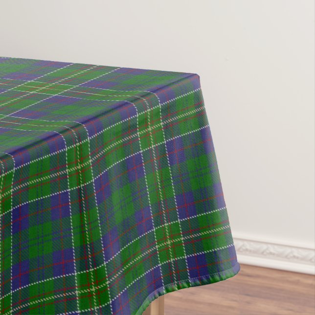 Toalha De Mesa Tartan escocês do caçador do clã (Posição Original)