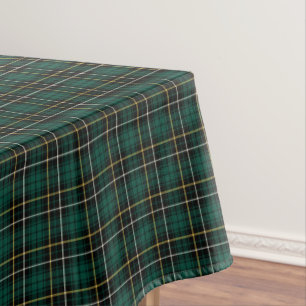 Toalha De Mesa Tartan escocês verde escuro de MacAlpine do clã