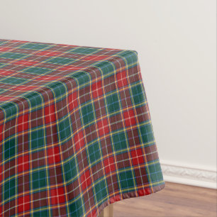 Toalha De Mesa Tartan Forest Green de Baxter do clã e xadrez