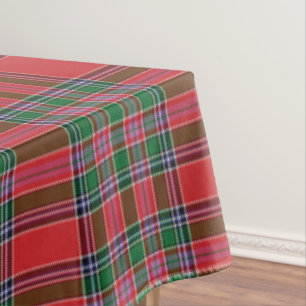 Toalha De Mesa Tartan Scottish Clan MacBean Checkered Xadrez