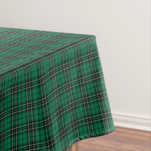Toalha De Mesa Tartan verde da caça de MacLean do clã da xadrez