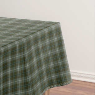 Toalha De Mesa Tartan verde da reprodução de Douglas Loden do c