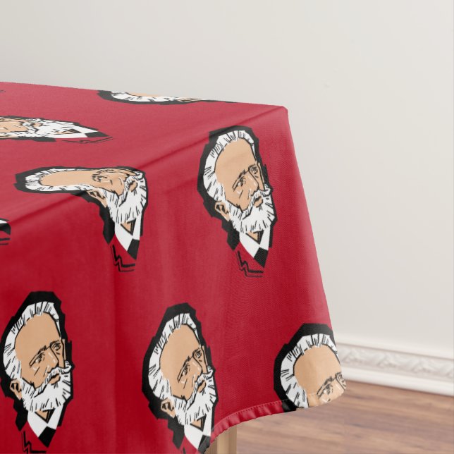 Toalha De Mesa Tchaikovsky vermelho escuro (Posição Original)