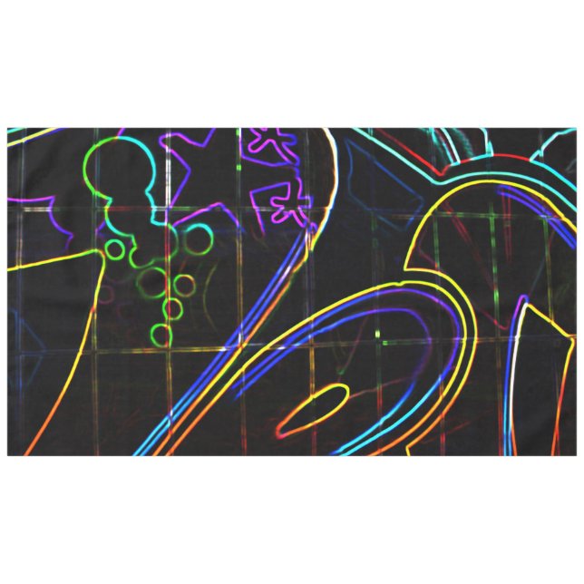 Toalha De Mesa tcna de grafite 10 60x104 (Frente (Horizontal))