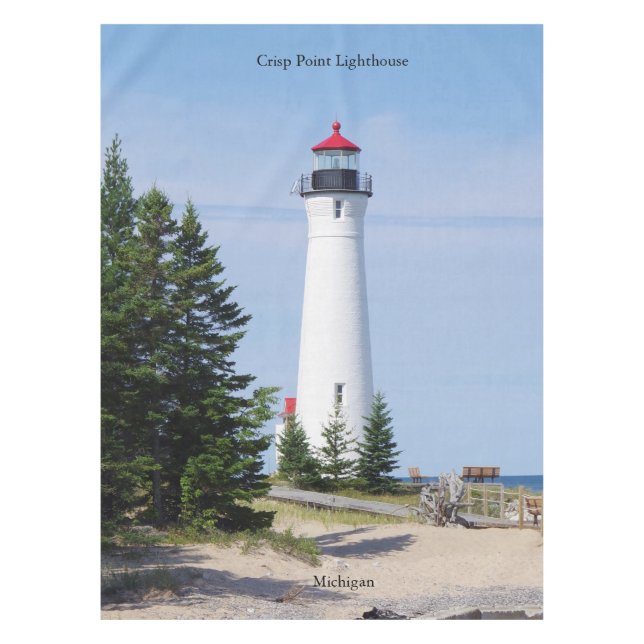 Toalha De Mesa Tecido de mesa do farol de ponto sensível (Frente)