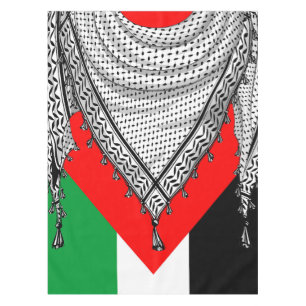 Toalha De Mesa Tecido Tradicional do Keffiyeh Scarf Palestino