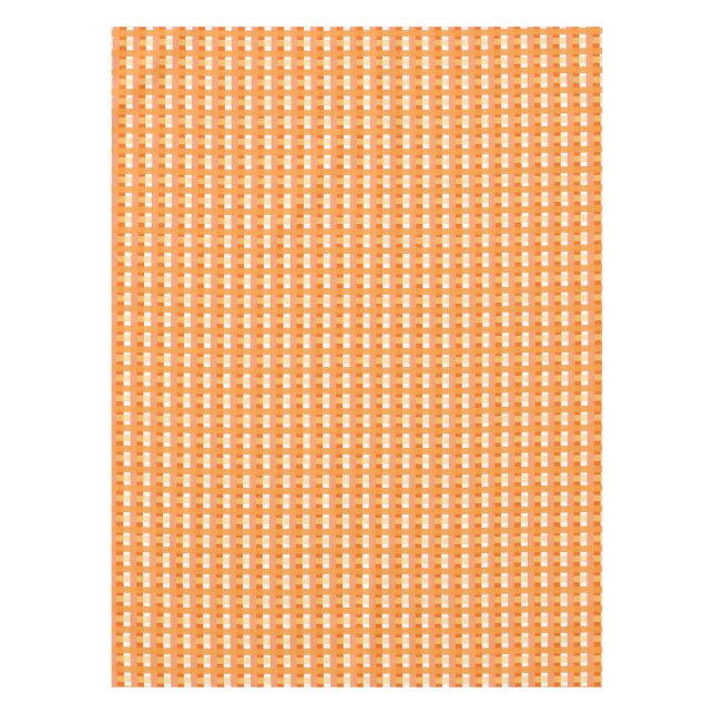 Toalha De Mesa Tela de Mesa Laranja Personalizada (Frente)