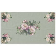 Tema Floral de Verão com Peônias Vintage