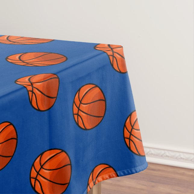 Toalha de mesa temática de basquete para festas (Posição Original)