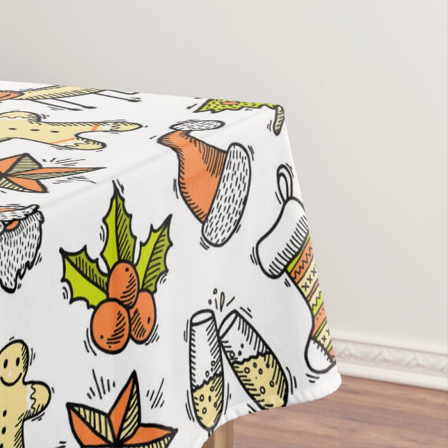 Toalha de Mesa Temática de Natal (Posição Original)