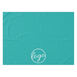 Toalha De Mesa Terreno de logotipo comercial da apresentação come