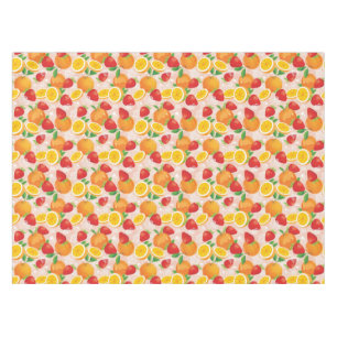 Toalha De Mesa Teste padrão abstrato com morango