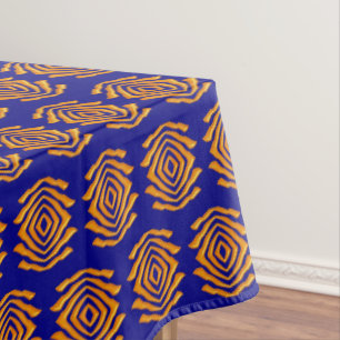 Toalha De Mesa Teste padrão africano abstrato geométrico étnic