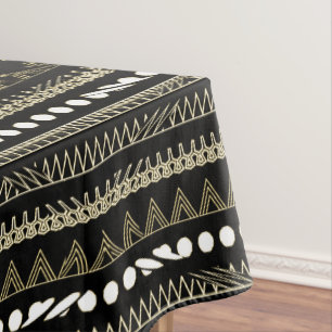 Toalha De Mesa Teste padrão africano contemporâneo