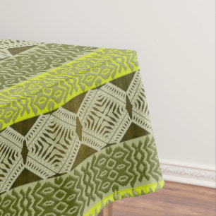 Toalha De Mesa teste padrão africano tribal étnico
