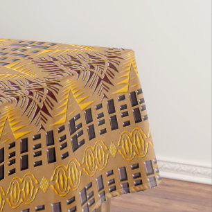 Toalha De Mesa teste padrão africano tribal étnico