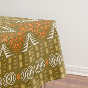 Toalha De Mesa teste padrão africano tribal étnico