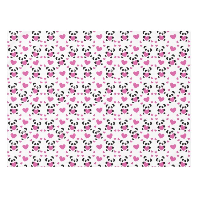 Toalha De Mesa Teste padrão ao dia do amor (Frente (Horizontal))