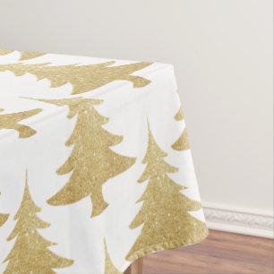 Toalha De Mesa teste padrão claro elegante da árvore de Natal d