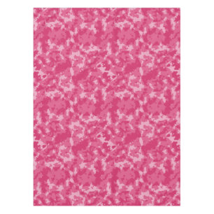 Toalha De Mesa Teste padrão cor-de-rosa de Camo