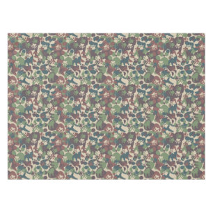 Toalha De Mesa Teste padrão da camuflagem do cão