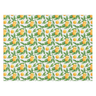 Toalha De Mesa Teste padrão das laranjas ou das tangerinas da