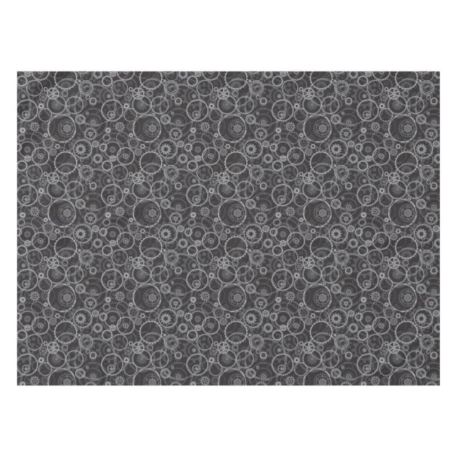 Toalha De Mesa Teste padrão das rodas denteadas (Frente (Horizontal))