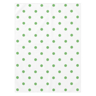 Toalha De Mesa Teste padrão de bolinhas pequeno: Verde