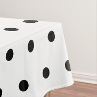 Teste padrão de bolinhas preto e branco