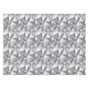 Toalha De Mesa Teste padrão do diamante - polígono abstrato